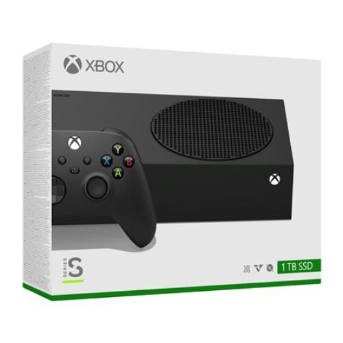 Consola Xbox Series S 1TB Carbon Black