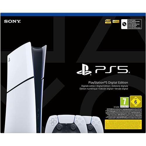 Consola Playstation PS5 Slim Digital + Comando PS5 DualSense™ - Image 3