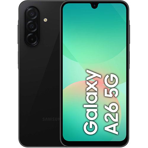 Samsung Galaxy A26 5G – 256GB – Preto