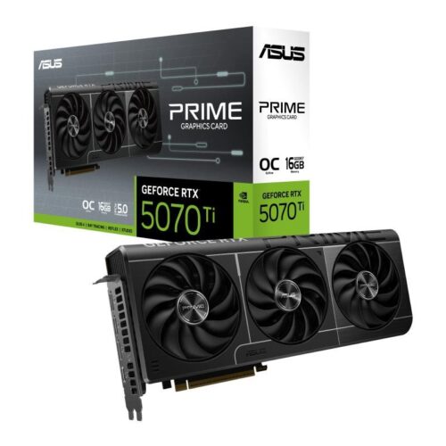 Placa gráfica ASUS PRIME Nvidia GeForce RTX 5070 Ti 16G OC