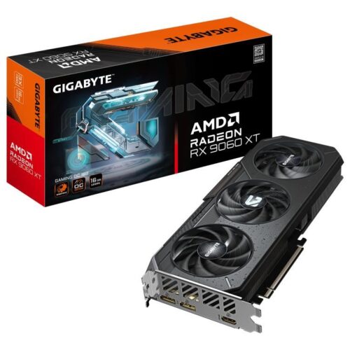 Placa de vídeo Gigabyte AMD Radeon RX 9060 XT GAMING OC 16G
